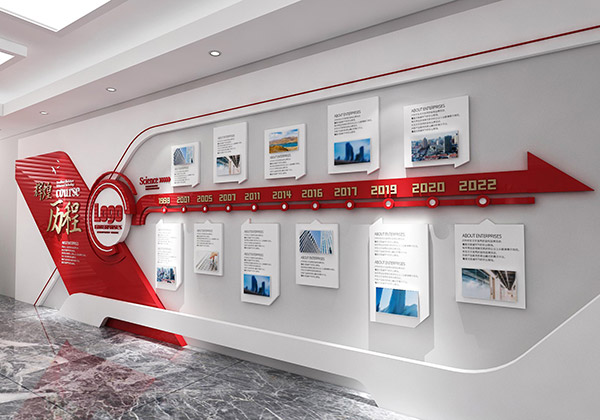 企業(yè)發(fā)展歷程文化墻的設(shè)計(jì)方案，沈陽(yáng)企業(yè)展廳設(shè)計(jì)或文化墻設(shè)計(jì)制作是否適合你？